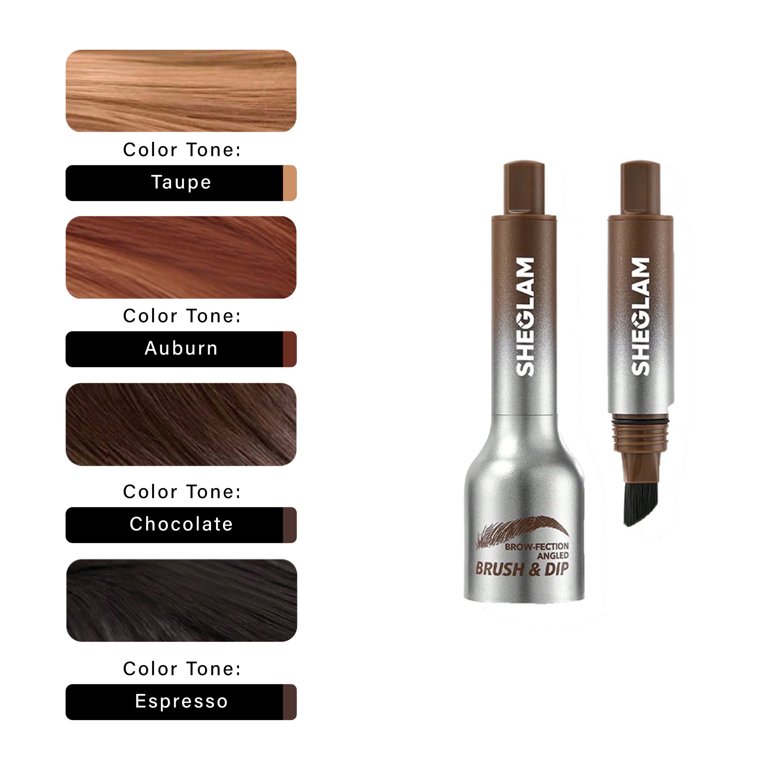 Buy 1 Get 1 Free Sheglam Brow Fection Angled Brush