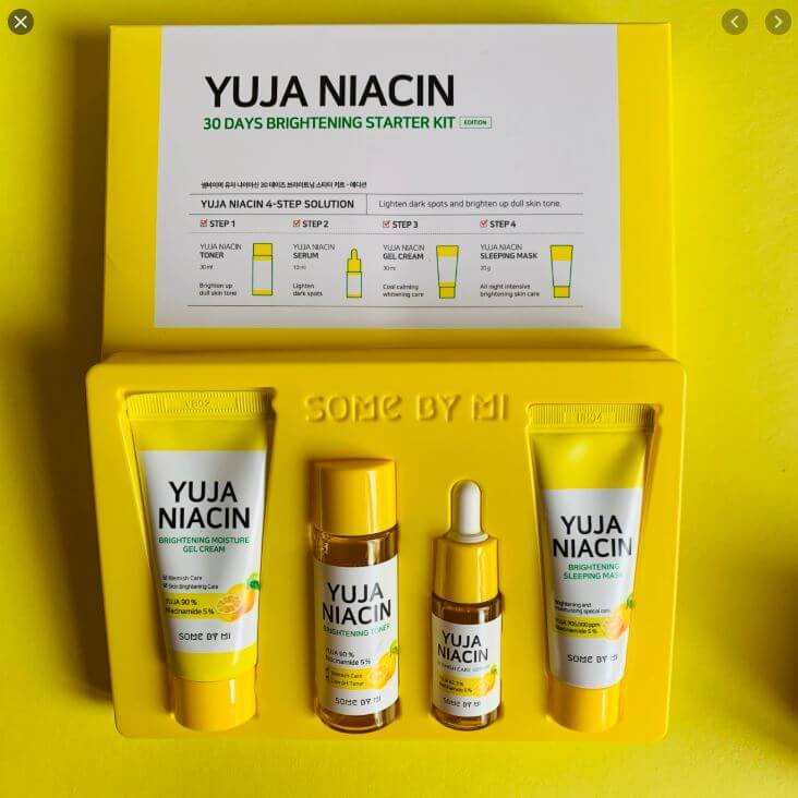 Some By Mi - Yuja Niacin 30 Days Brightening Starter Kit 4 Pcs
