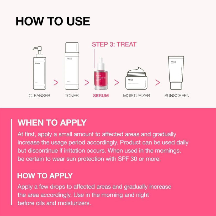 Anua Niacinamide 10% + TXA 4% Removing Serum