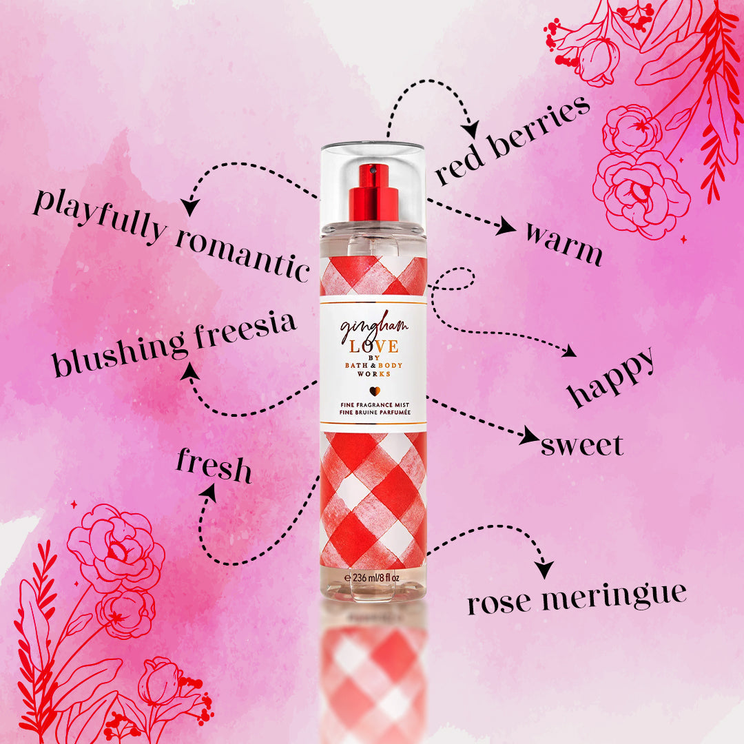 Bath and Body Works Gingham Love Fine