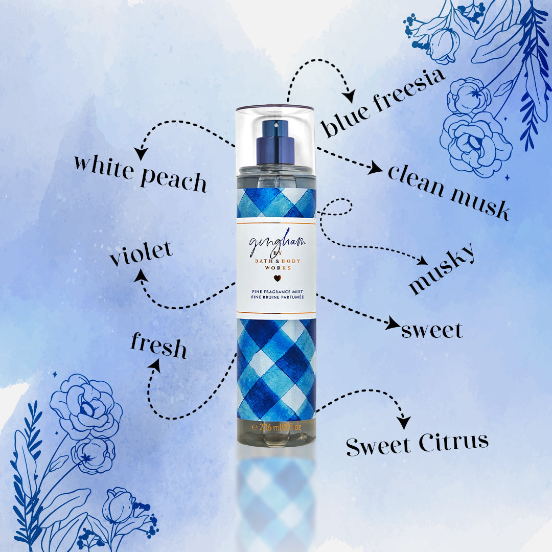 Bath and Body Works Gingham