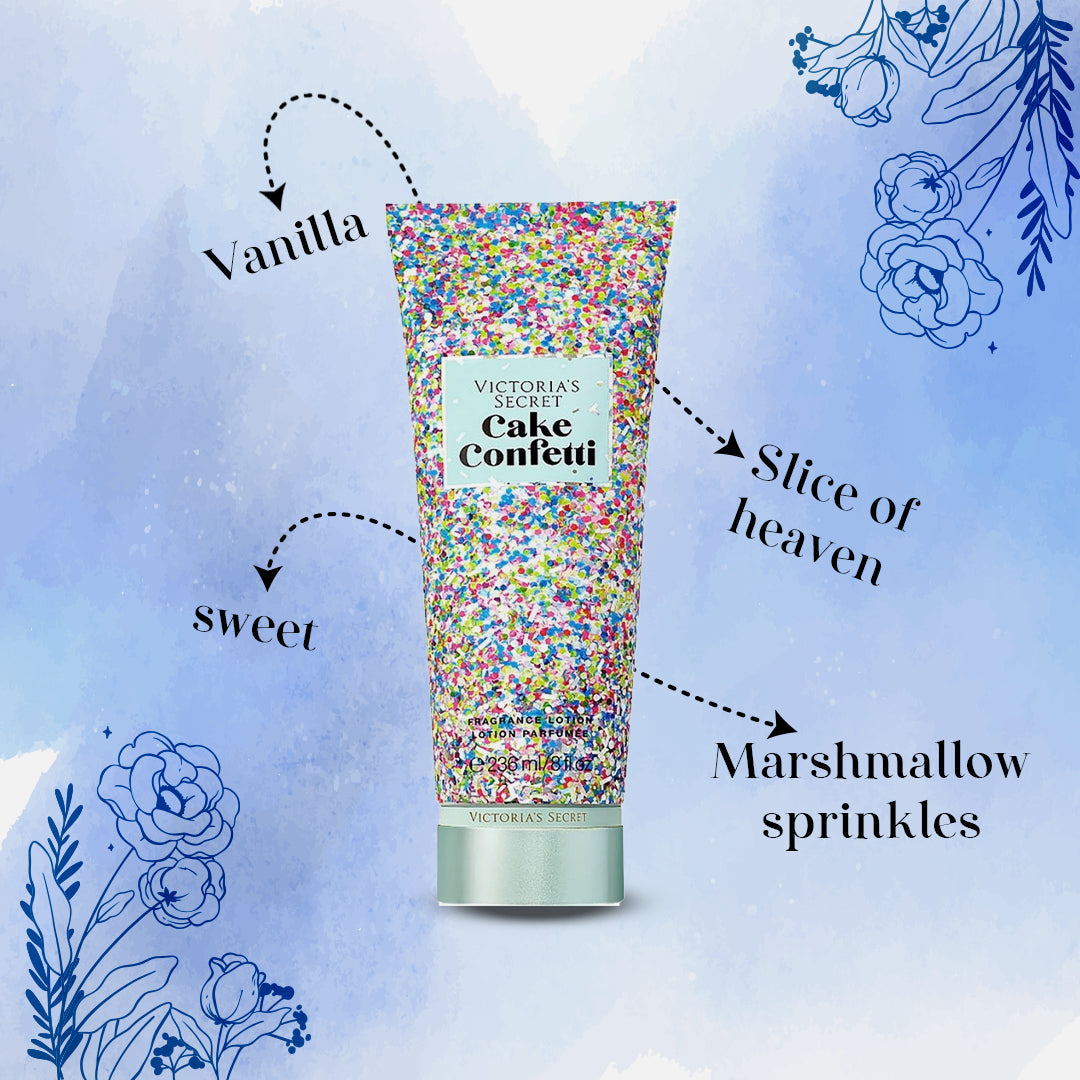 Cake Confetti body lotion